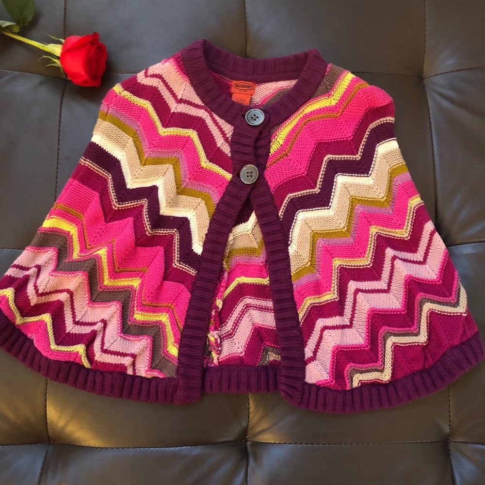 Missoni girls poncho Large